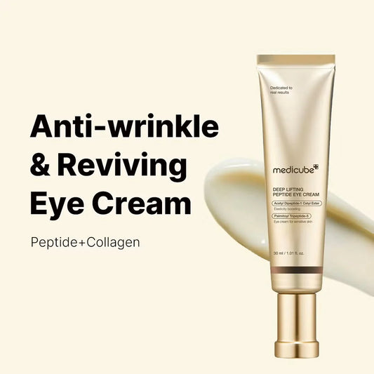Peptide Eyecream – lift & hydrateert gezicht & ogen (30ml)