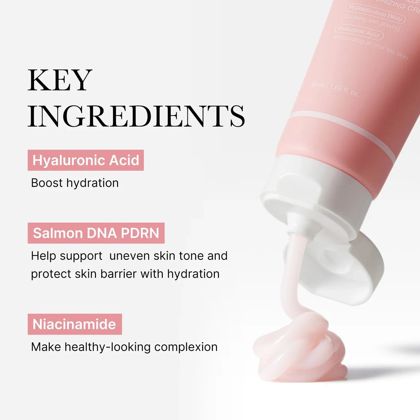 PDRN Hyaluronic Cream – hydrateert & herstelt intensief (50ml)