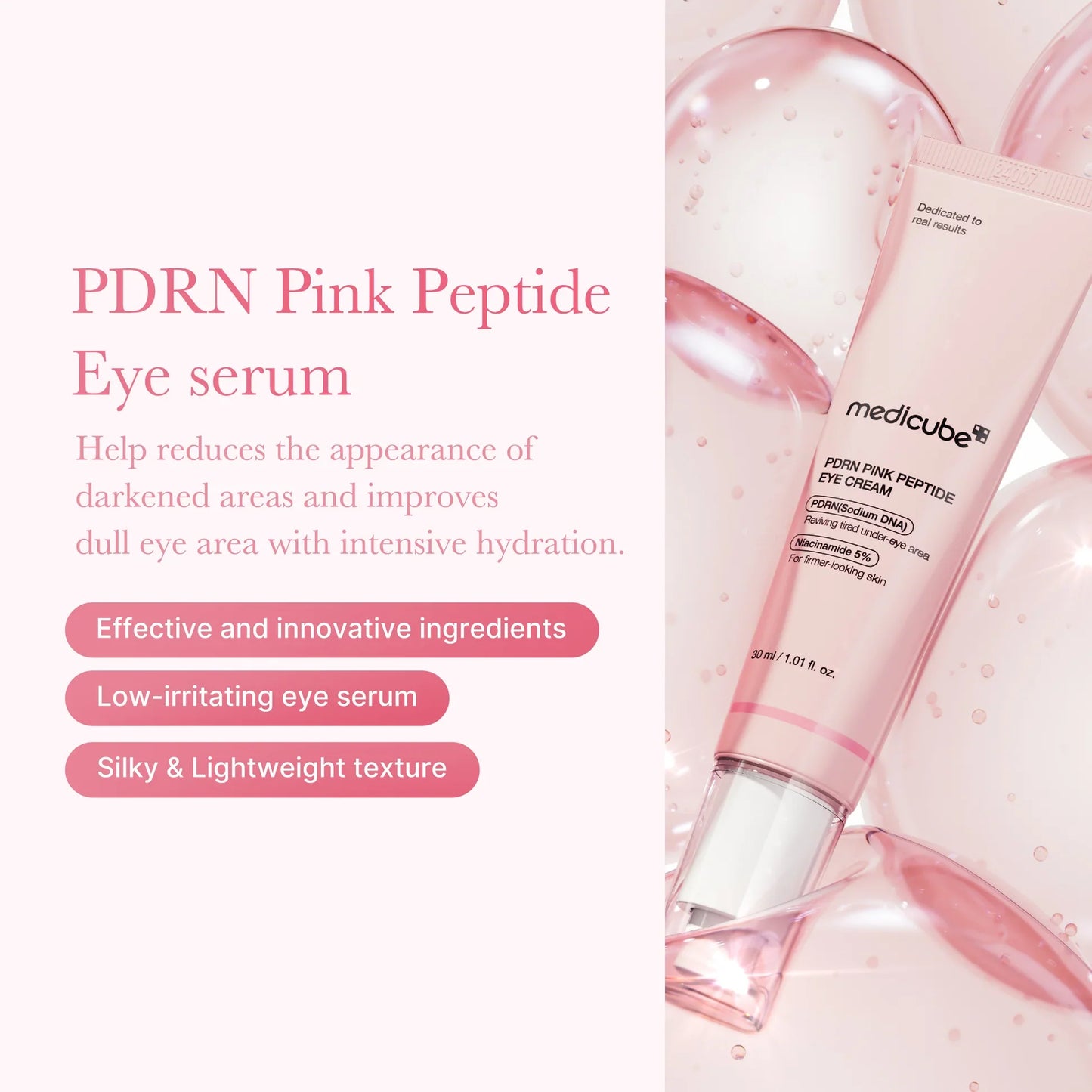 PDRN Peptide Eye Serum – liftend & verhelderend (30ml)