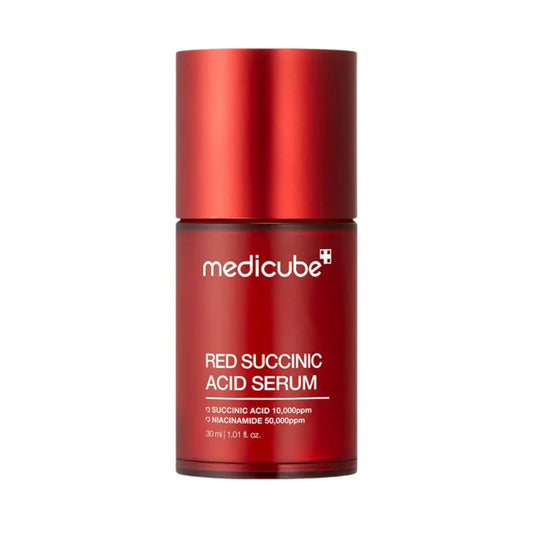 Red Succinic Acid Serum – zuivert & versterkt de huid (30ml)