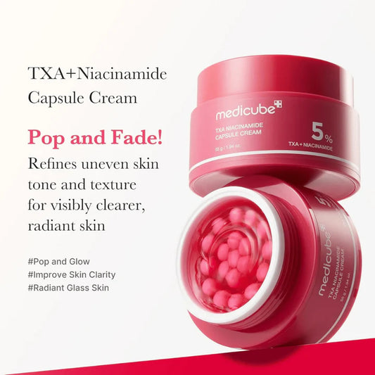 TXA Niacinamide Capsule Cream – verheldert & hydrateert (55g)