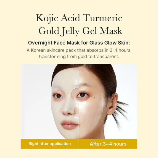 Kojic Turmeric Mask – verheldert & kalmeert direct (28g)