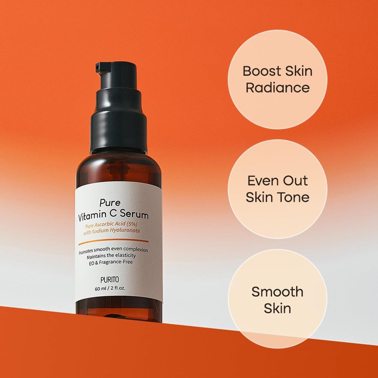 Pure Vitamin C Serum 60ml - verheldert & verstevigt de huid