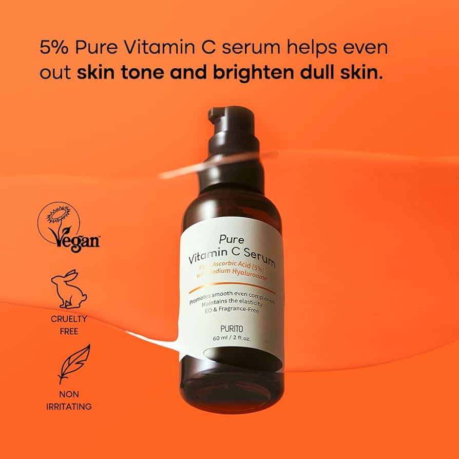 Pure Vitamin C Serum 60ml - verheldert & verstevigt de huid