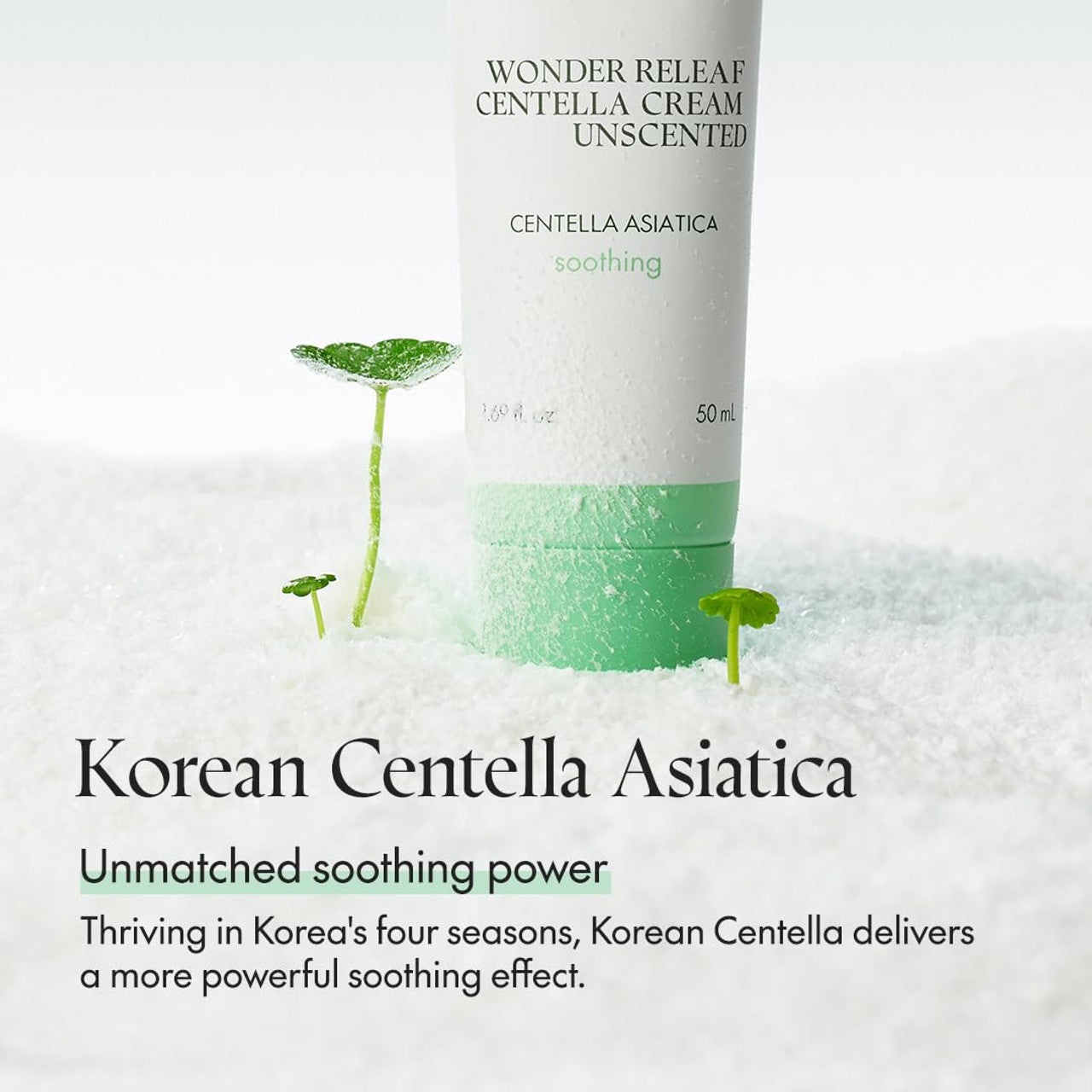 Wonder Releaf Centella Cream Unscented 50ml - kalmeert & versterkt gevoelige huid