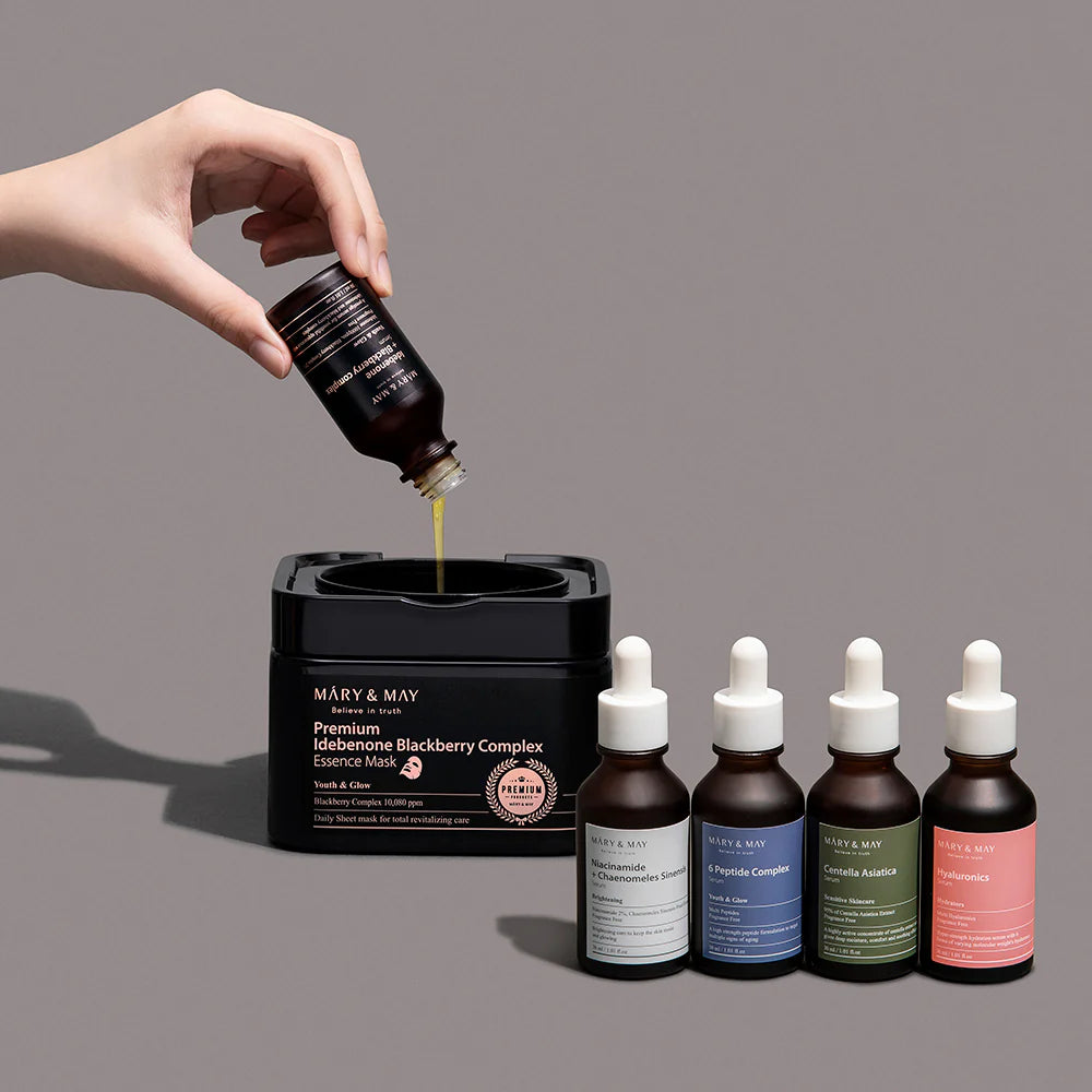 Premium Idebenone Blackberry Complex Essence Mask (20st)