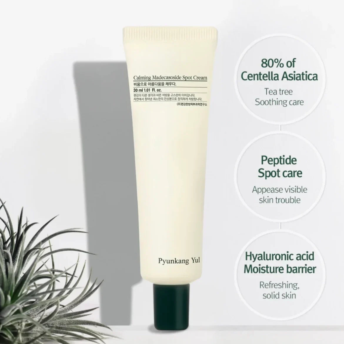Calming Madecasoside Spot Cream – kalmeert & herstelt acnegevoelige huid (30ml)