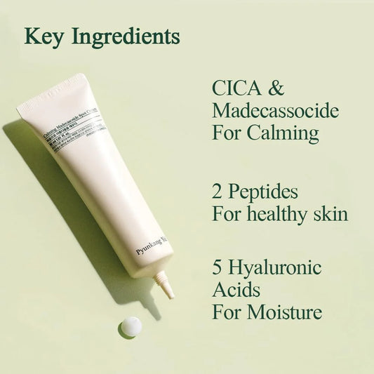 Calming Madecasoside Spot Cream – kalmeert & herstelt acnegevoelige huid (30ml)
