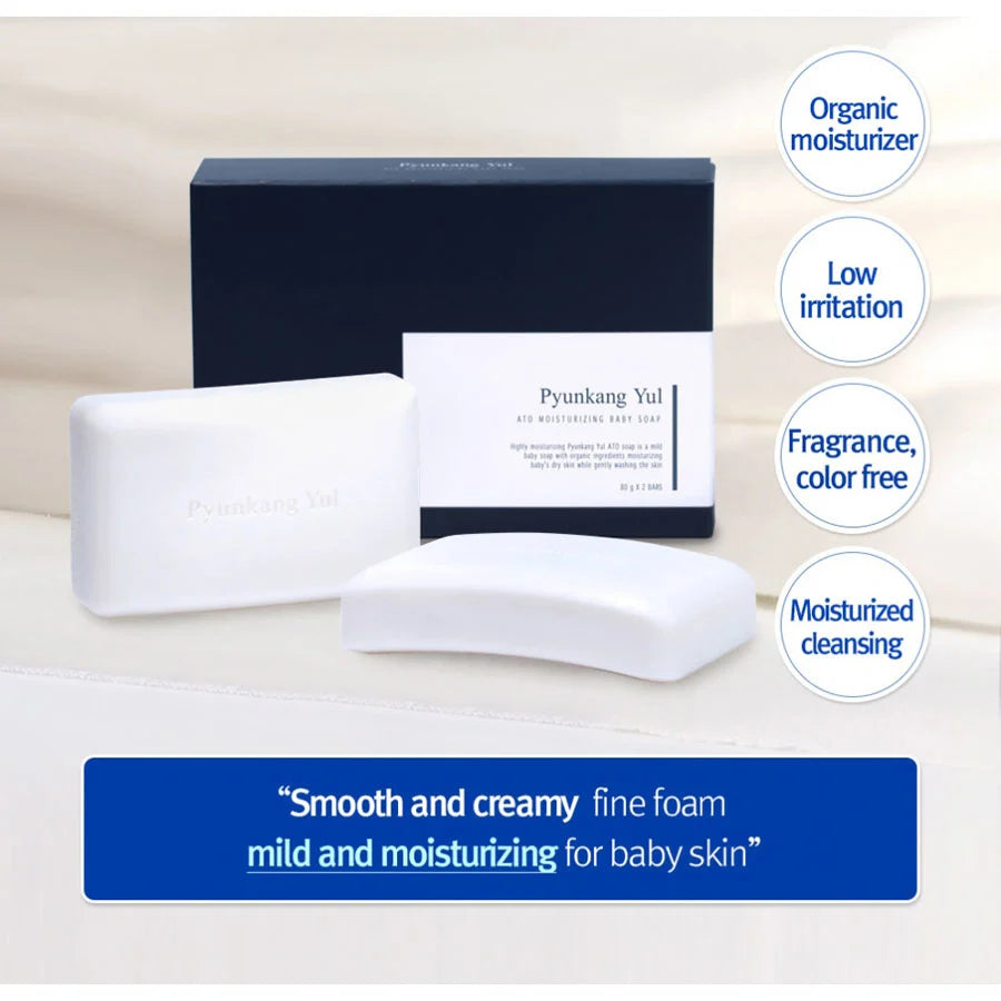 Baby Soap – reinigt & hydrateert gevoelige huid (2 x 80g)