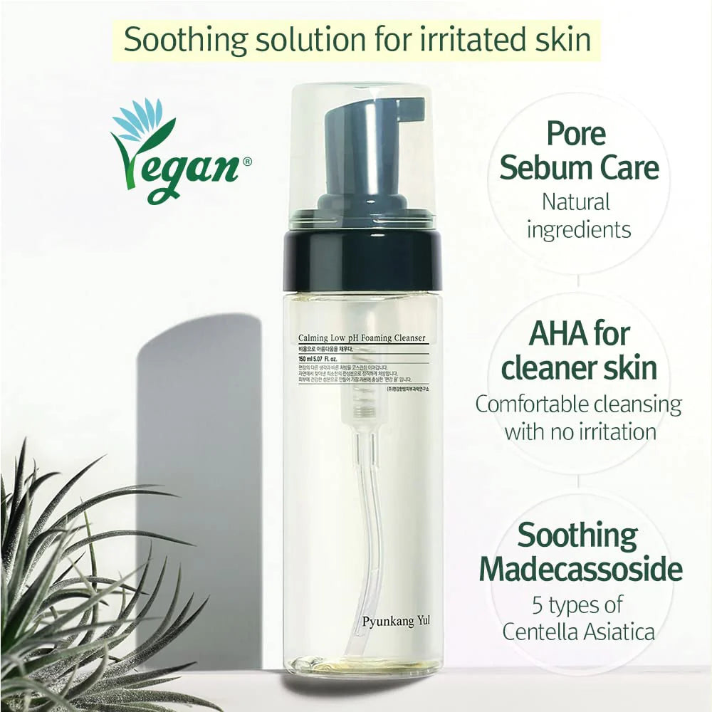 Calming Low pH Foaming Cleanser – reinigt & kalmeert gevoelige huid (150ml)