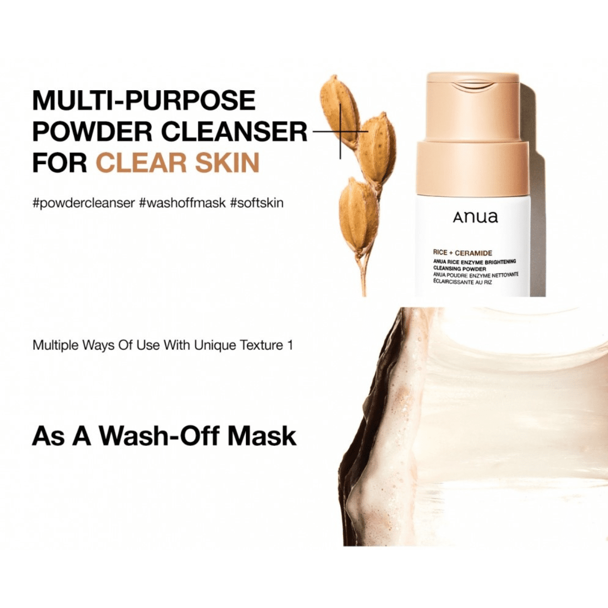 Rice Enzyme Brightening Cleansing Powder 40g