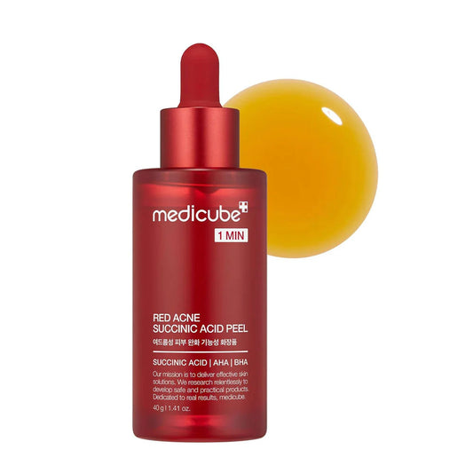 Red Acne Succinic Acid Peel – diepe reiniging zonder irritatie (40g)