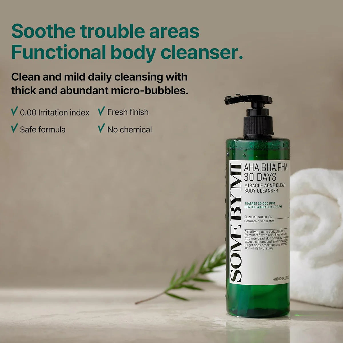 30 Days Miracle Clear Body Cleanser -Body acne