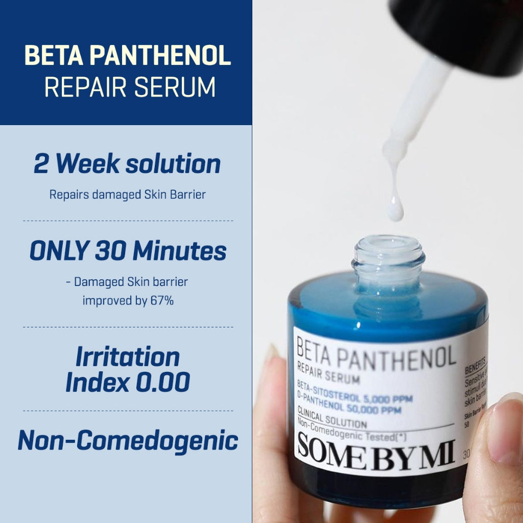 Beta Panthenol Repair Serum 30ml – Barrièreherstel & Hydratatie