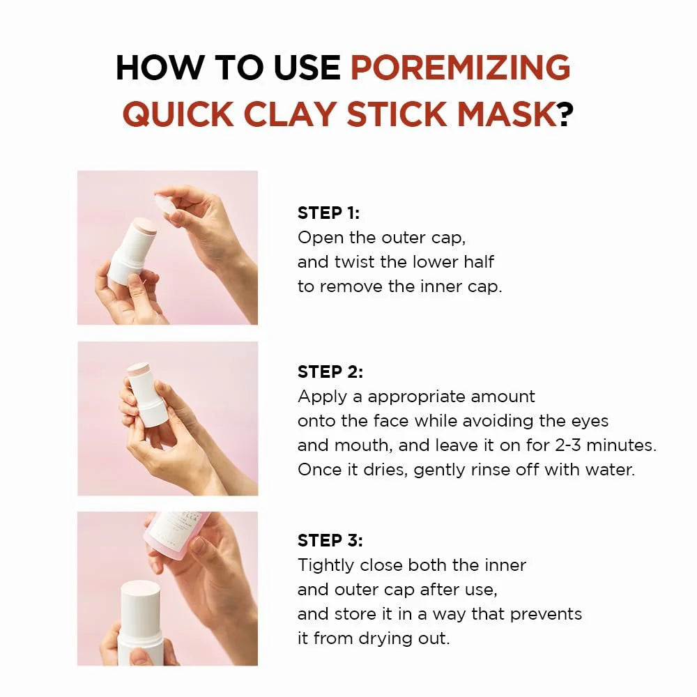 Madagascar Centella Poremizing Quick Clay Stick Mask (27g)