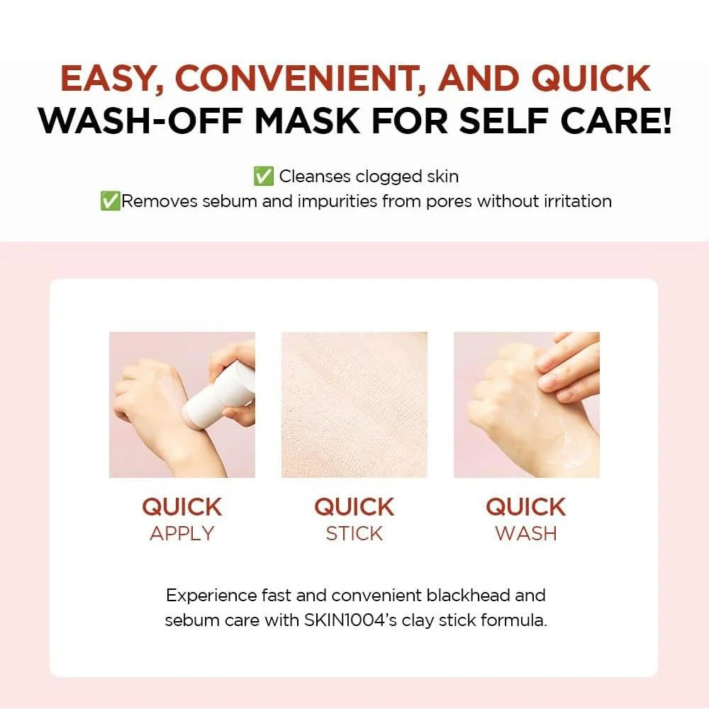 Madagascar Centella Poremizing Quick Clay Stick Mask (27g)