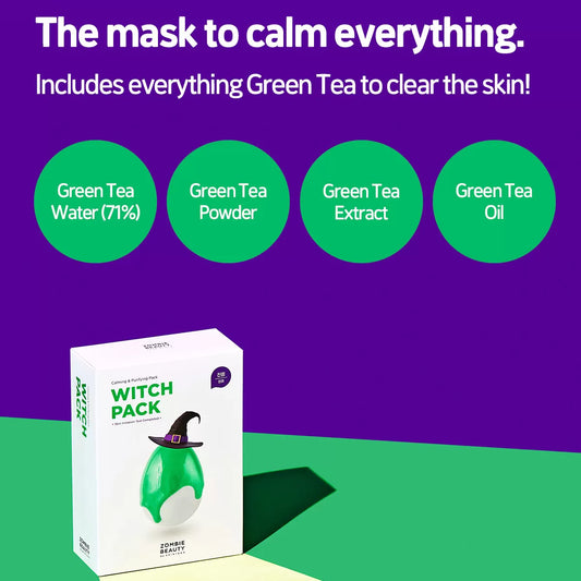 ZOMBIE BEAUTY Witch Pack (4g x 16 stuks) - vermindert zwelling