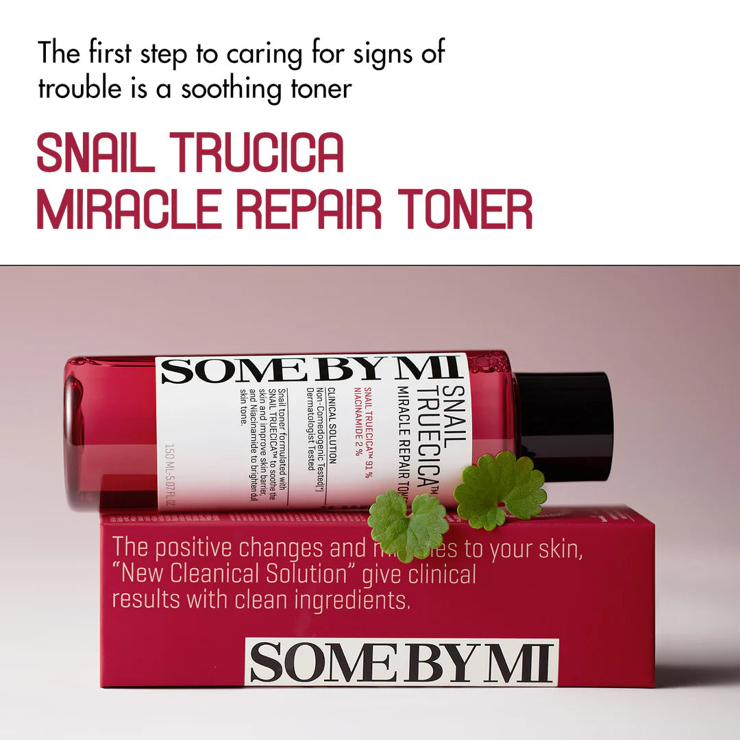 Snail Truecica Miracle Repair Toner 150ml – Kalmering & Littekens