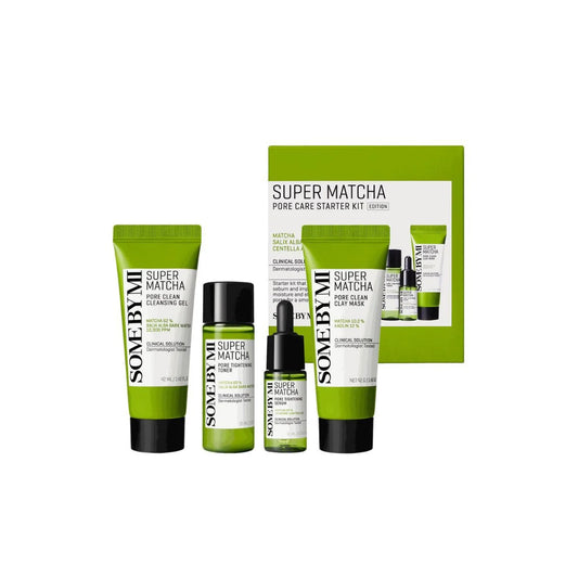 Super Matcha Pore Care Starter Kit – Poriënverfijnende Routine