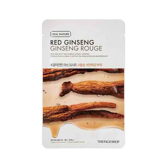 Natural Mask Red Ginseng 20g – Verstevigend Sheetmasker