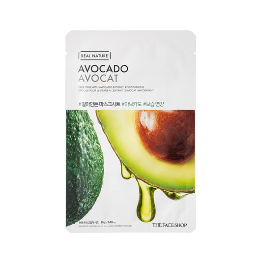 Real Nature Avocado Mask – Voedend Sheetmasker