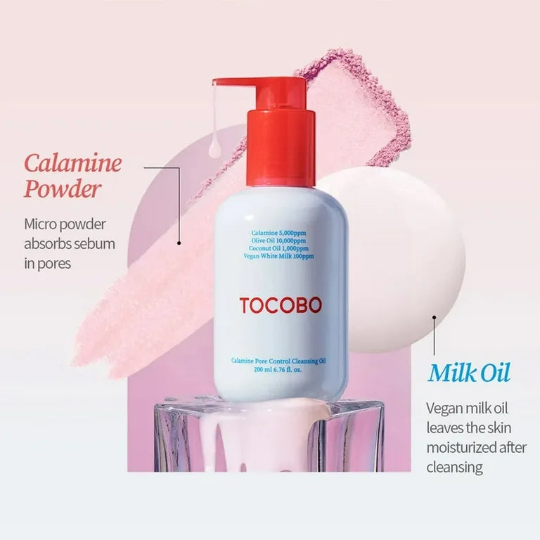 Calamine pore Control Cleansing Oil 200ml – Vegan Reinigingsolie