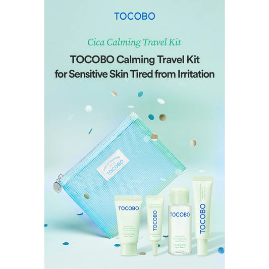 Cica Calming Travel Kit – Complete Vegan Skincare Set
