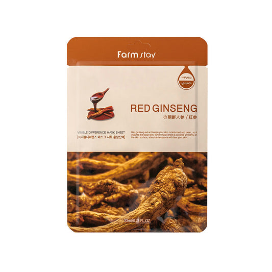 Red Ginseng Mask – Versterkend & Voedend Sheet Mask