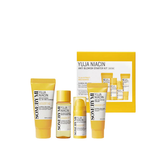 Yuja Niacin Anti-Blemish Starter Kit - 4-delige mini-set