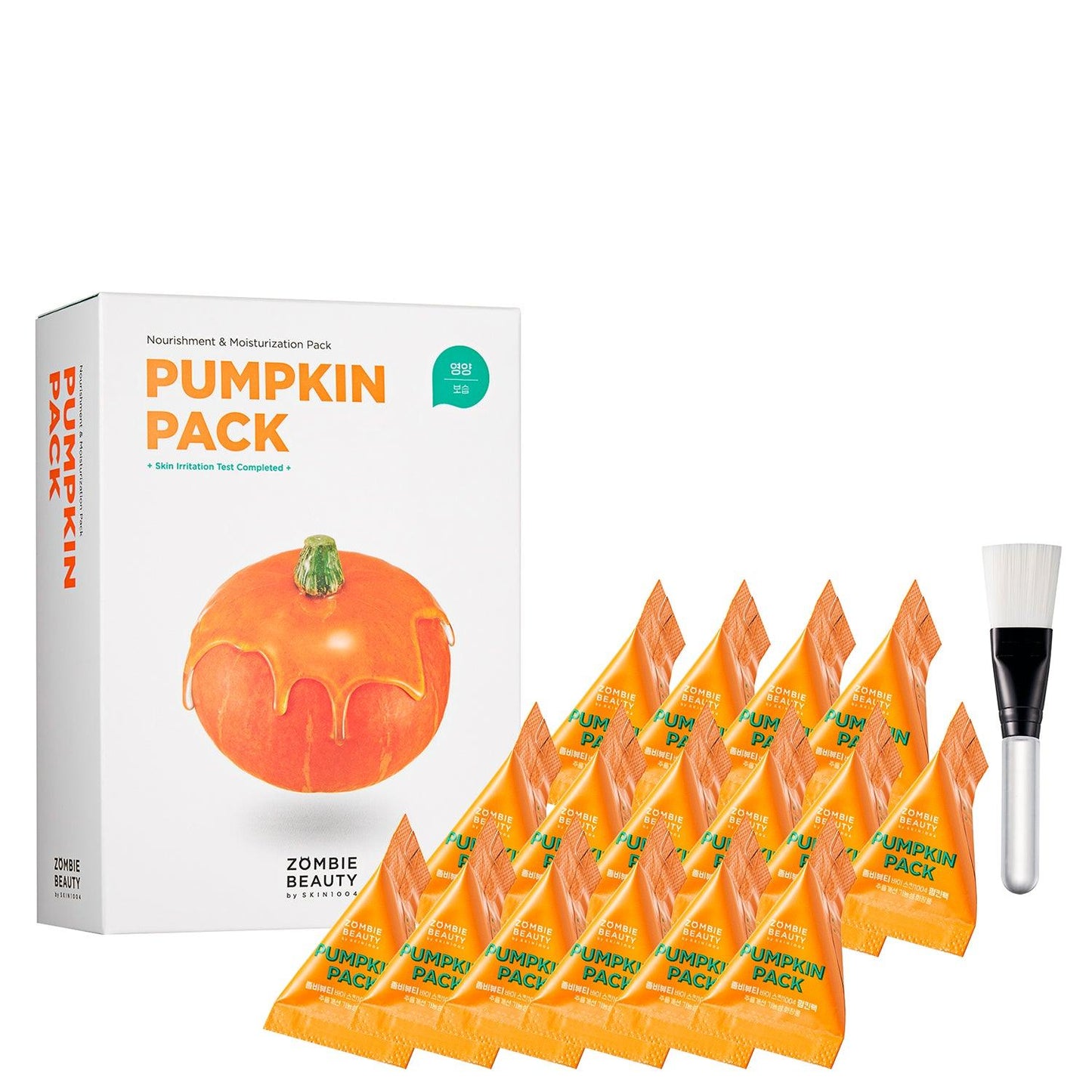 ZOMBIE BEAUTY Pumpkin Pack (4g x 16 stuks) - verbeteren elasticiteit