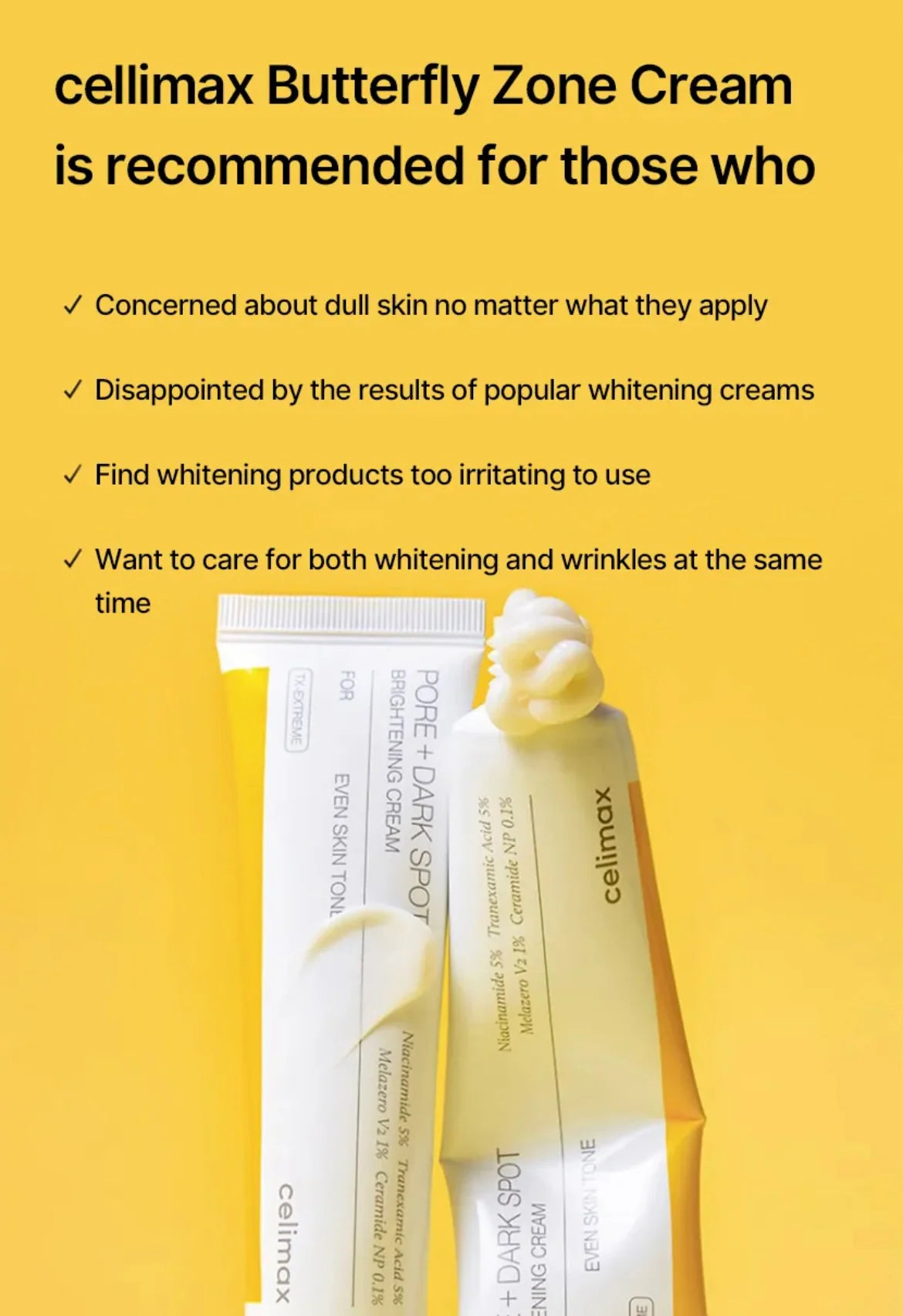 Pore+Dark Spot Brightening Cream - Glow & Verheldering