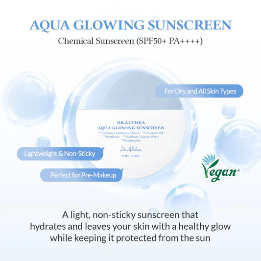 Aqua Glowing Sunscreen SPF50+ PA++++ (45ml)