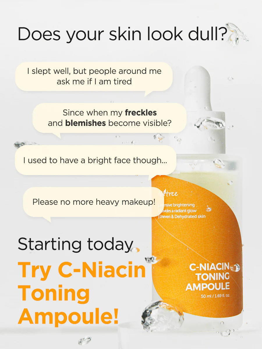 C-Niacin Toning Ampoule – Verhelderend & Egaliserend 50ml