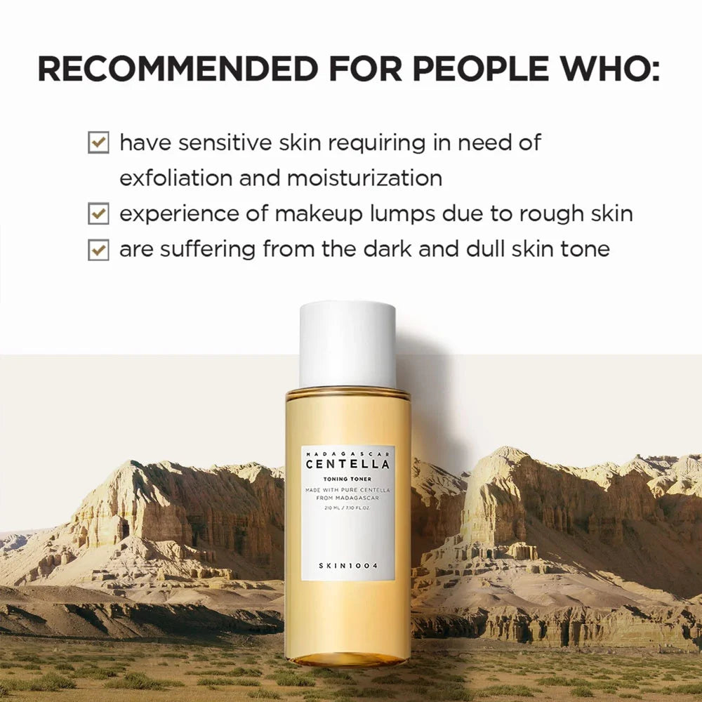 Madagascar Centella Toning Toner 30ml - verhelderen huid