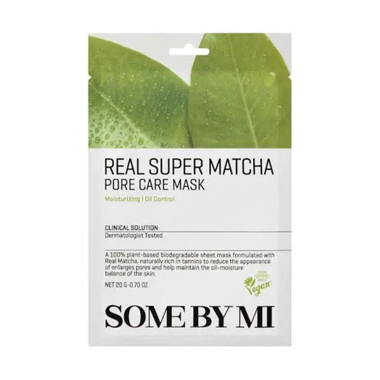 Real Super Matcha Pore Care Mask – Vegan & Poriënverfijnend