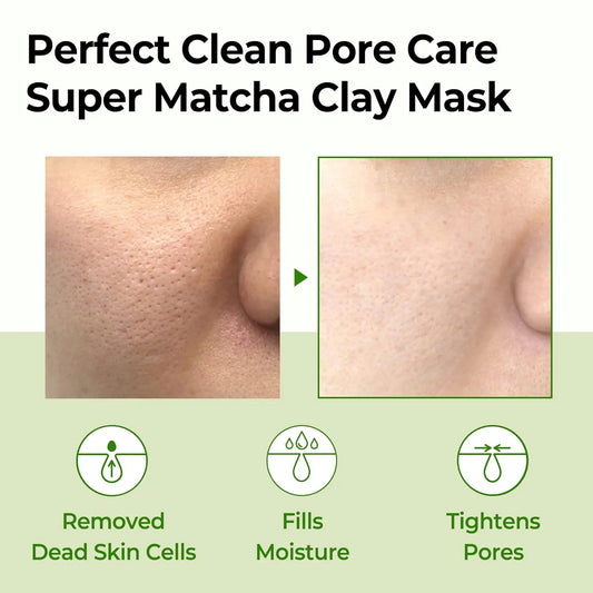 Real Super Matcha Pore Care Mask – Vegan & Poriënverfijnend
