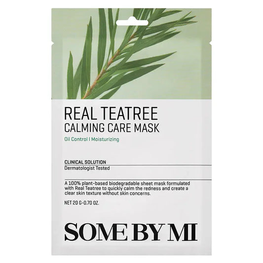 Real Teatree Calming Care Mask – Vegan & Kalmerend