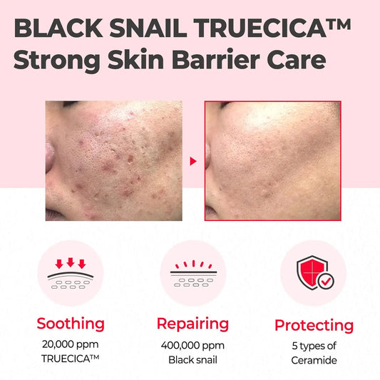 Snail Truecica Miracle Repair Cream 60g - Herstel & Kalmering