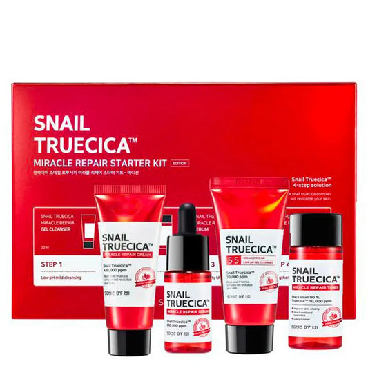 Snail Truecica Miracle Repair Starter Kit – 4-Delige Herstelroutine