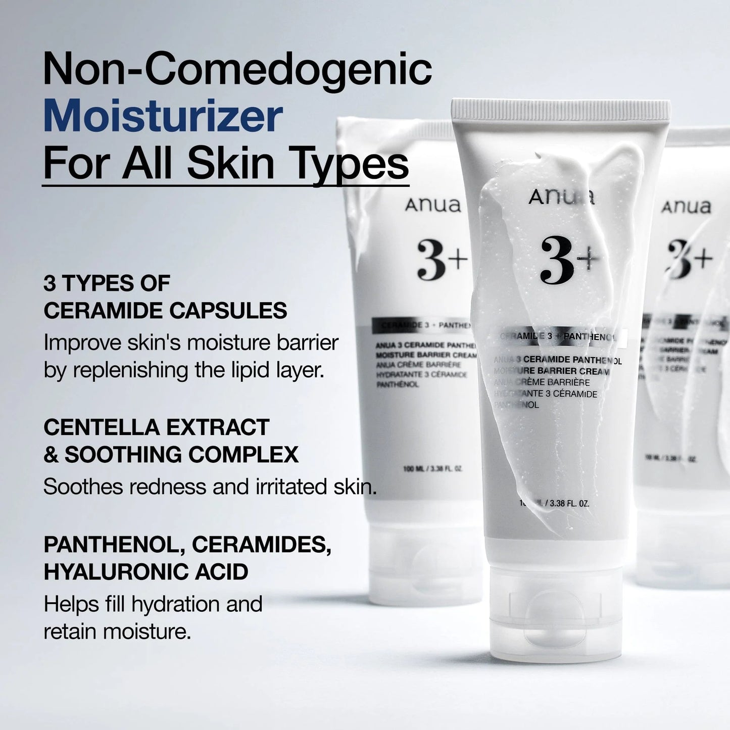 3 Ceramide Panthenol Moisture Barrier Cream 100ml