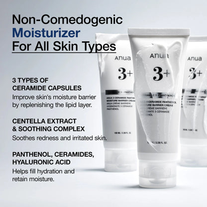 3 Ceramide Panthenol Moisture Barrier Cream 100ml