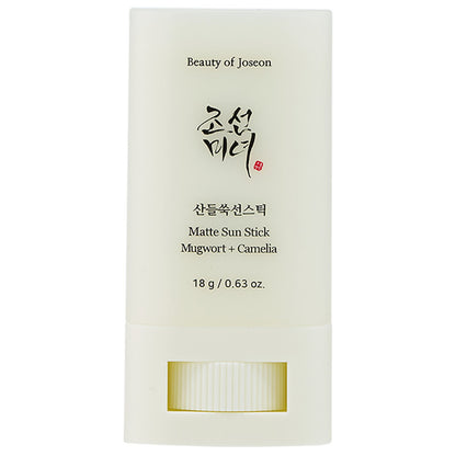Matte Sun Stick: Mugwort + Camellia 18 g