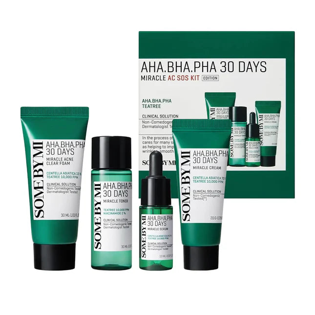 AHA.BHA.PHA 30 Days Miracle AC SOS Kit