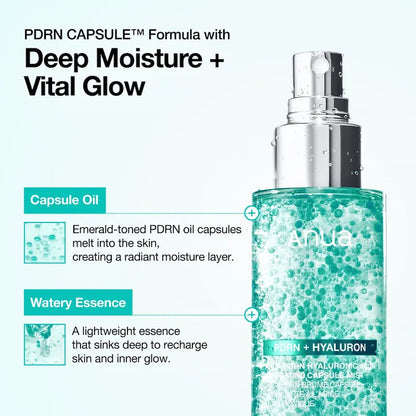 PDRN Hyaluronic Acid Hydrating Capsule Mist (100ml) - hydratatieboost