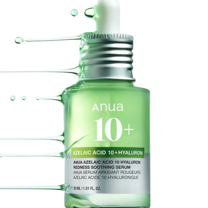 Azelaic Acid 10 Hyaluron Redness Soothing Serum 30ml