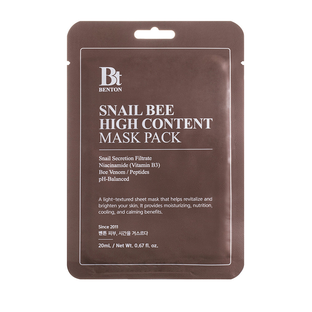 Snail Bee High Content Mask Pack 20g (1ea)