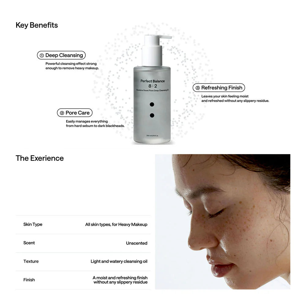 Squalene Reset Pore Deep Cleansing Oil 200ml