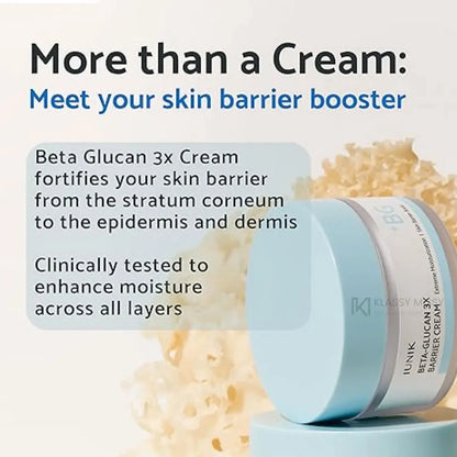 Beta Glucan 3X Barrier Cream – Beschermende Herstellende Crème 50ml