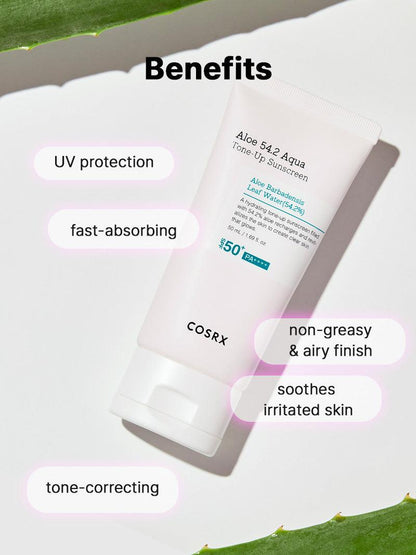 Aloe 54.2 Aqua Tone-Up Sunscreen 50ml