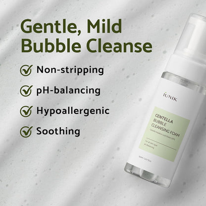 Centella Bubble Cleansing Foam – Dieptereinigend & Verzachtend 150ml